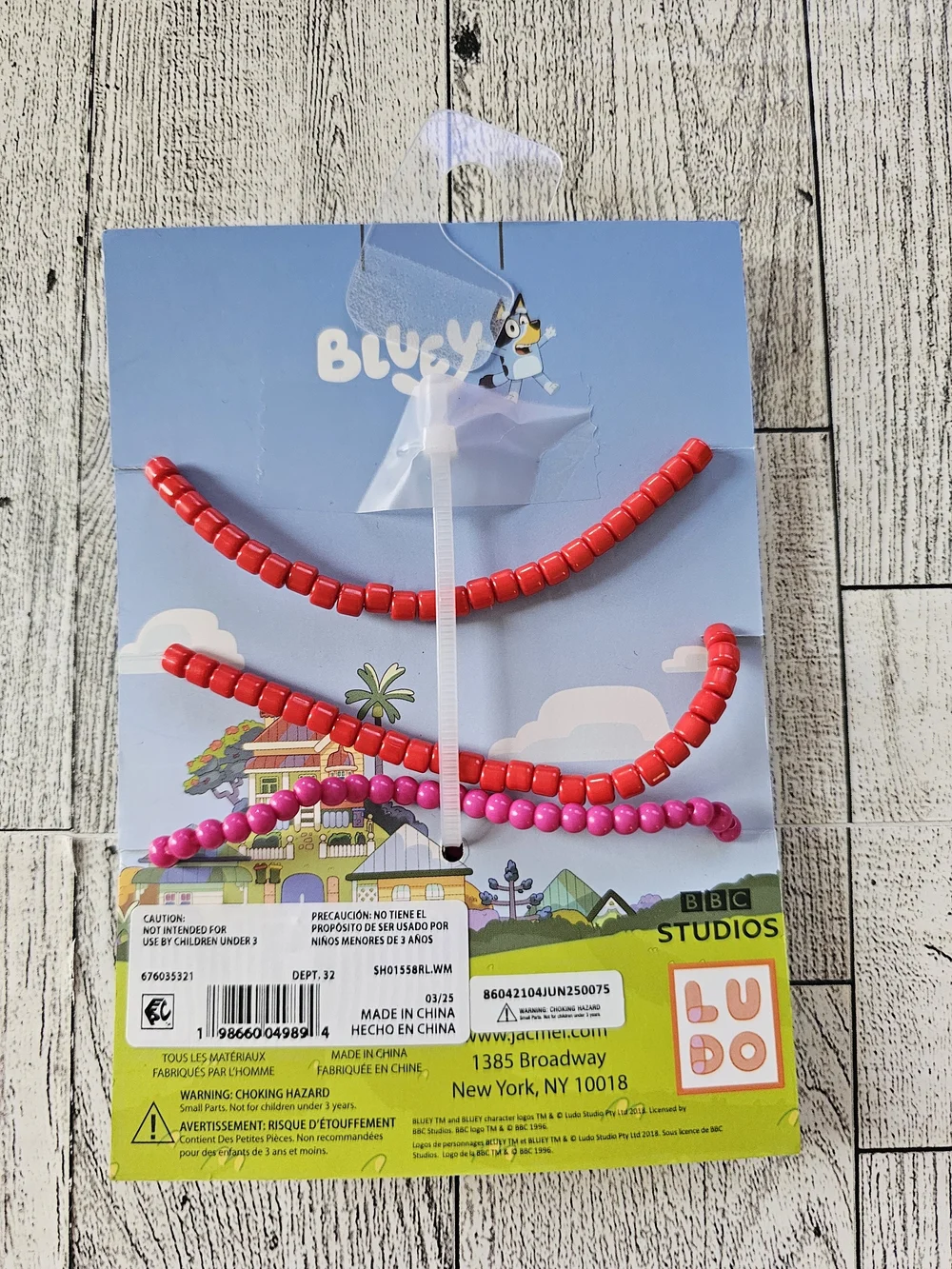 Disney Bluey Beaded Bracelet Set